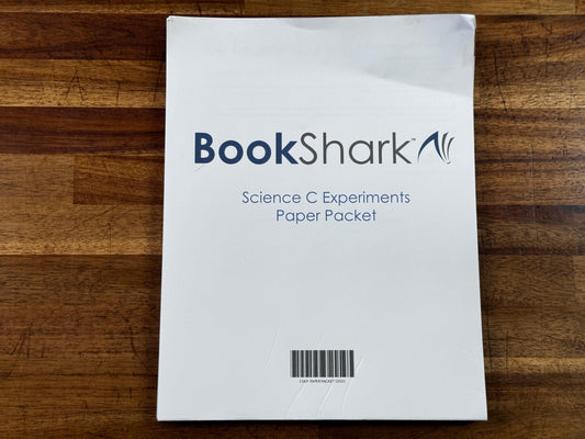 BookShark Science C Experiments Paper Packet - Opened Full Set