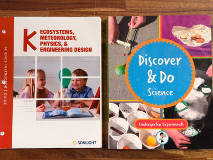 Sonlight Science K LOT - Instruction Guide & Books