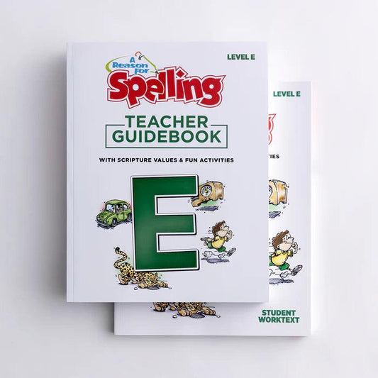 A Reason For Spelling Level E Set, 2nd Edition