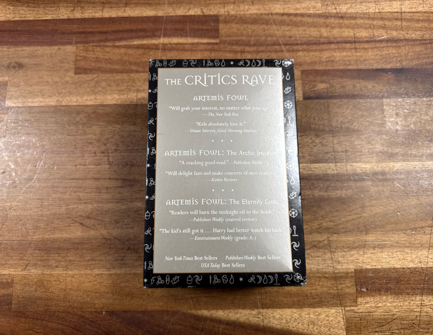 Artemis Fowl Box Set of 3 - Arctic Inc, Eternity Cd, Opal Dec