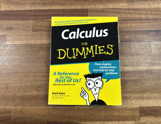 Calculus For Dummies