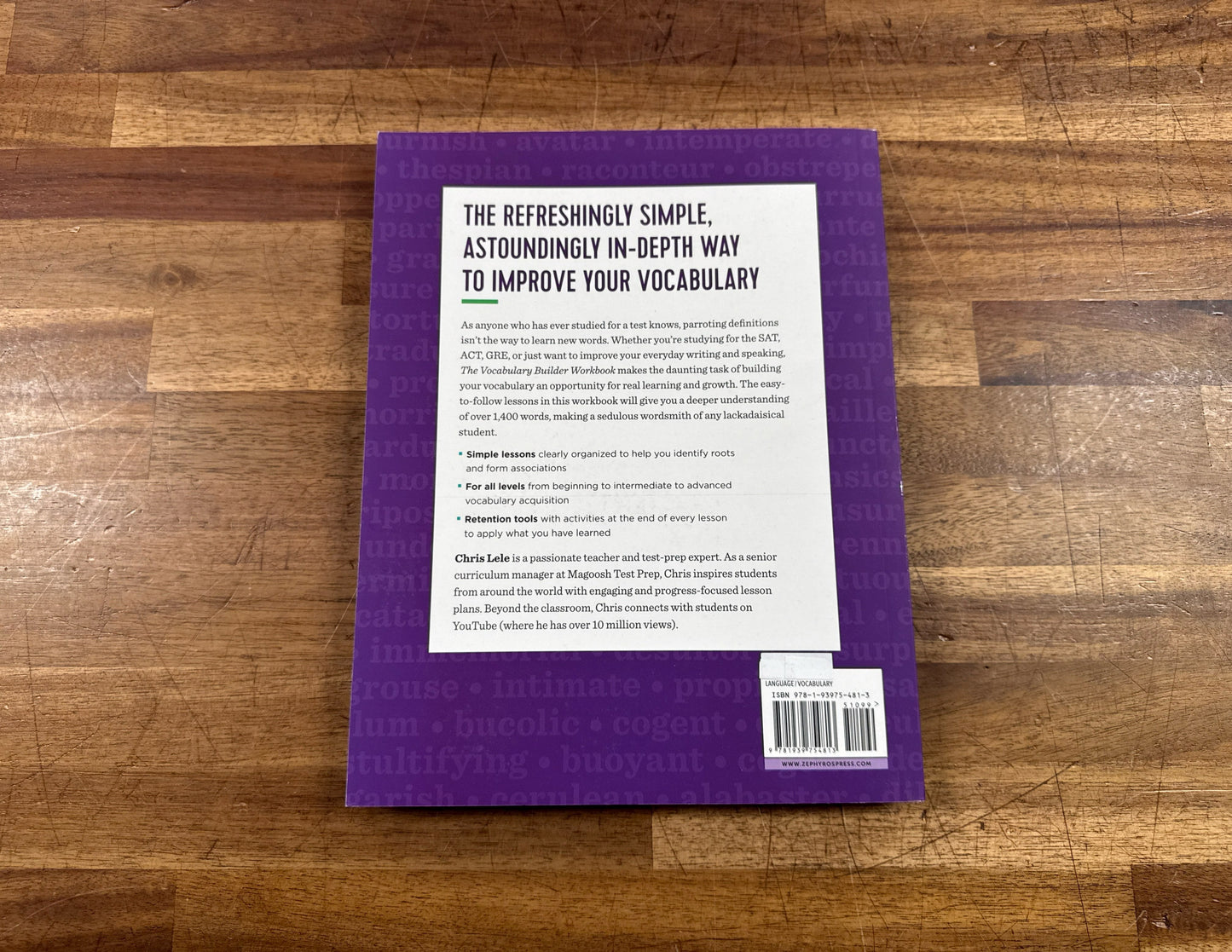 The Vocabulary Builder Workbook