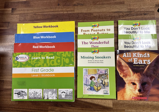 Hooked on Phonics Learn to Read SET Lvl 1 w/ DRA2 Rdrs