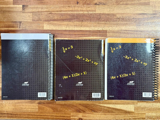 Abeka Pre-Algebra 3rd Ed Complete Set of 5 - Clean
