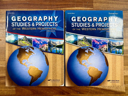 Abeka America Land I Love 3rd Ed Complete Set - Clean