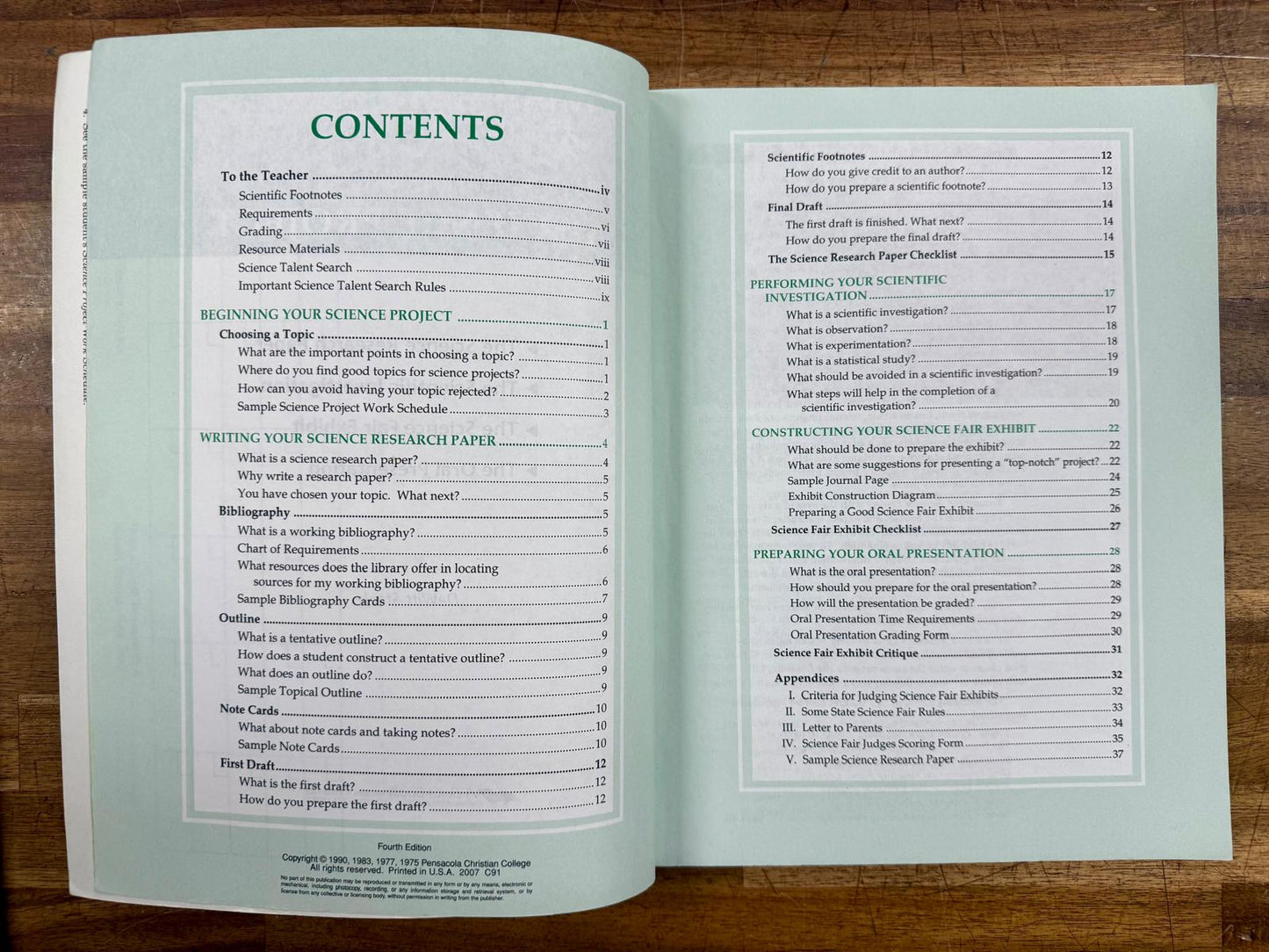 Abeka Science Earth & Space Complete Set 1st Ed 2016 - Clean