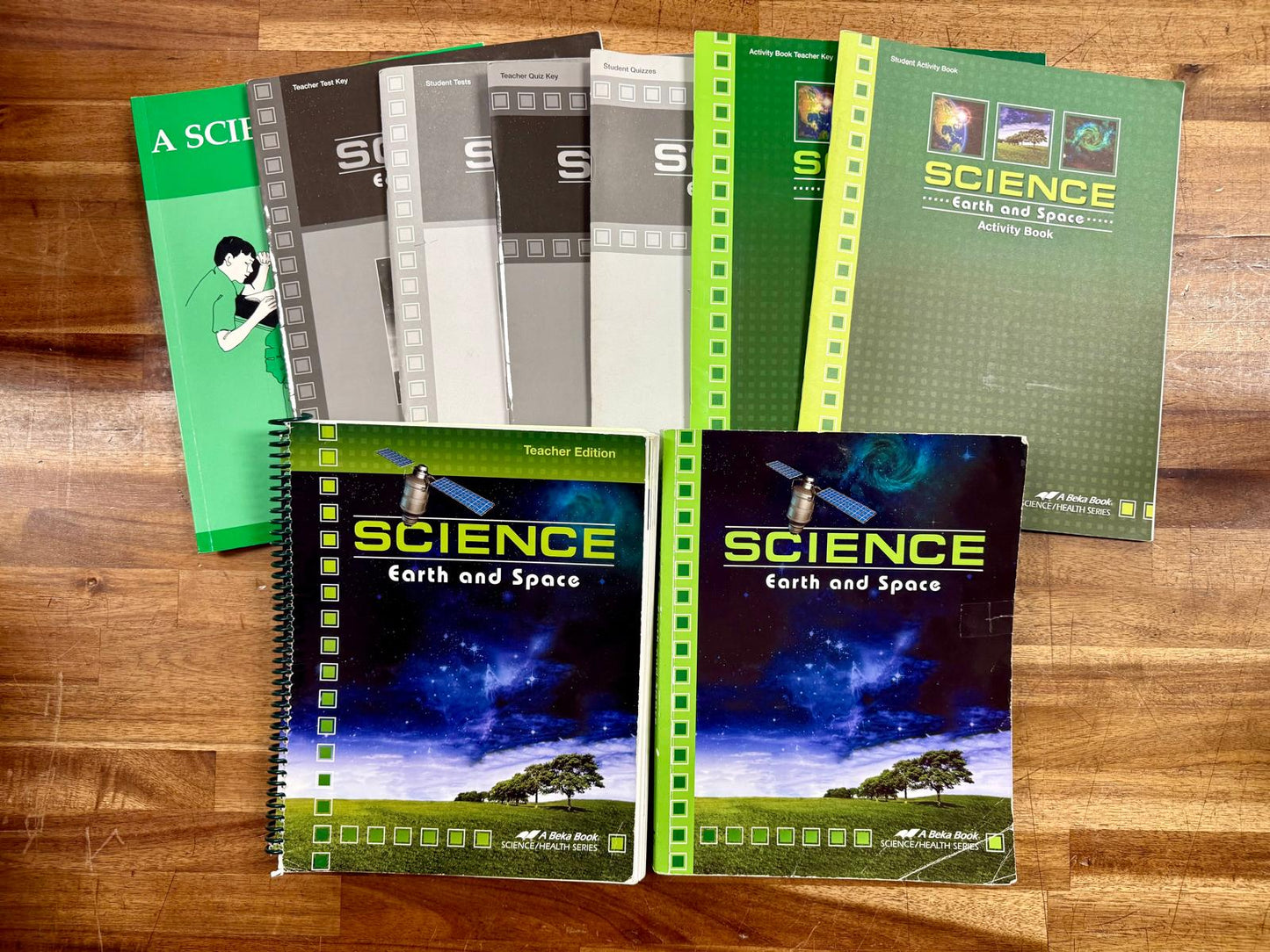 Abeka Science Earth & Space Complete Set 1st Ed 2016 - Clean