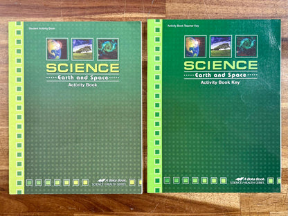 Abeka Science Earth & Space Complete Set 1st Ed 2016 - Clean