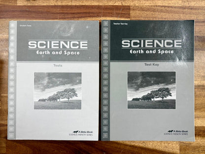 Abeka Science Earth & Space Complete Set 1st Ed 2016 - Clean
