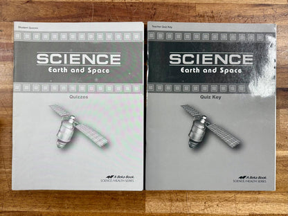 Abeka Science Earth & Space Complete Set 1st Ed 2016 - Clean