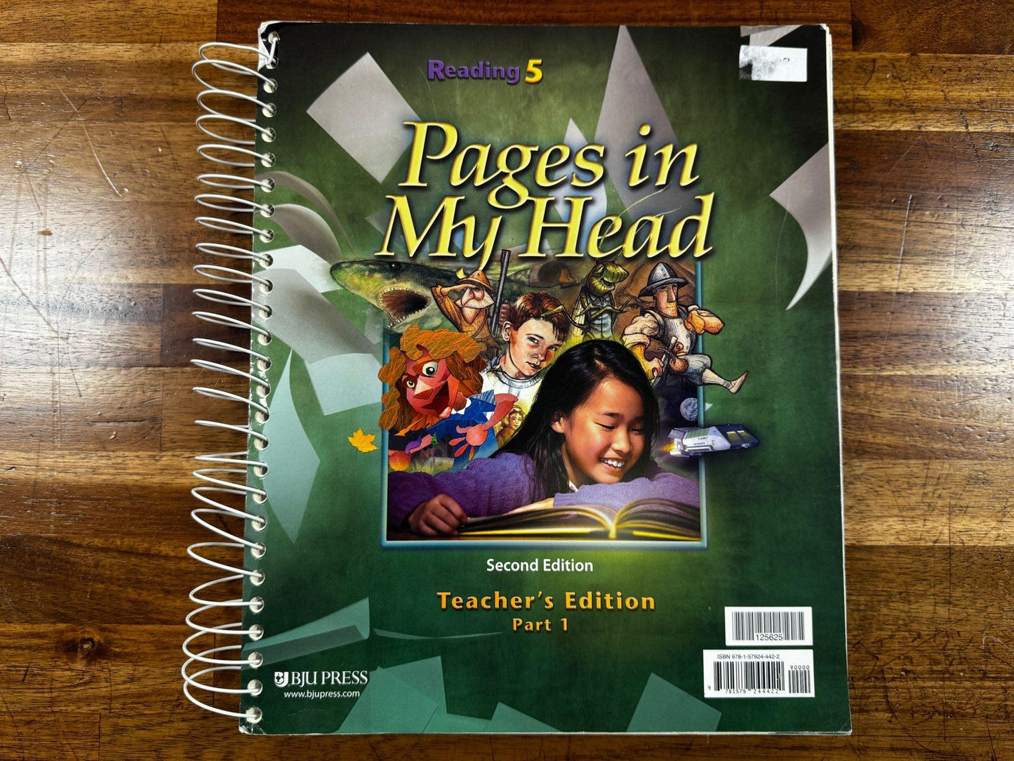 BJU Reading 5 Curriculum "Pages in My Head" SET