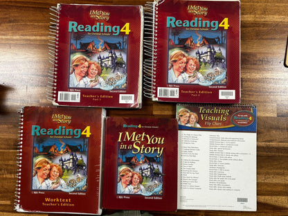 BJU Reading 4 I Met You in a Story SET