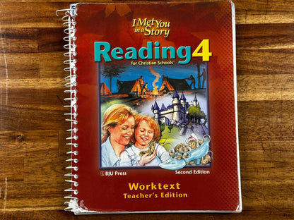 BJU Reading 4 I Met You in a Story SET