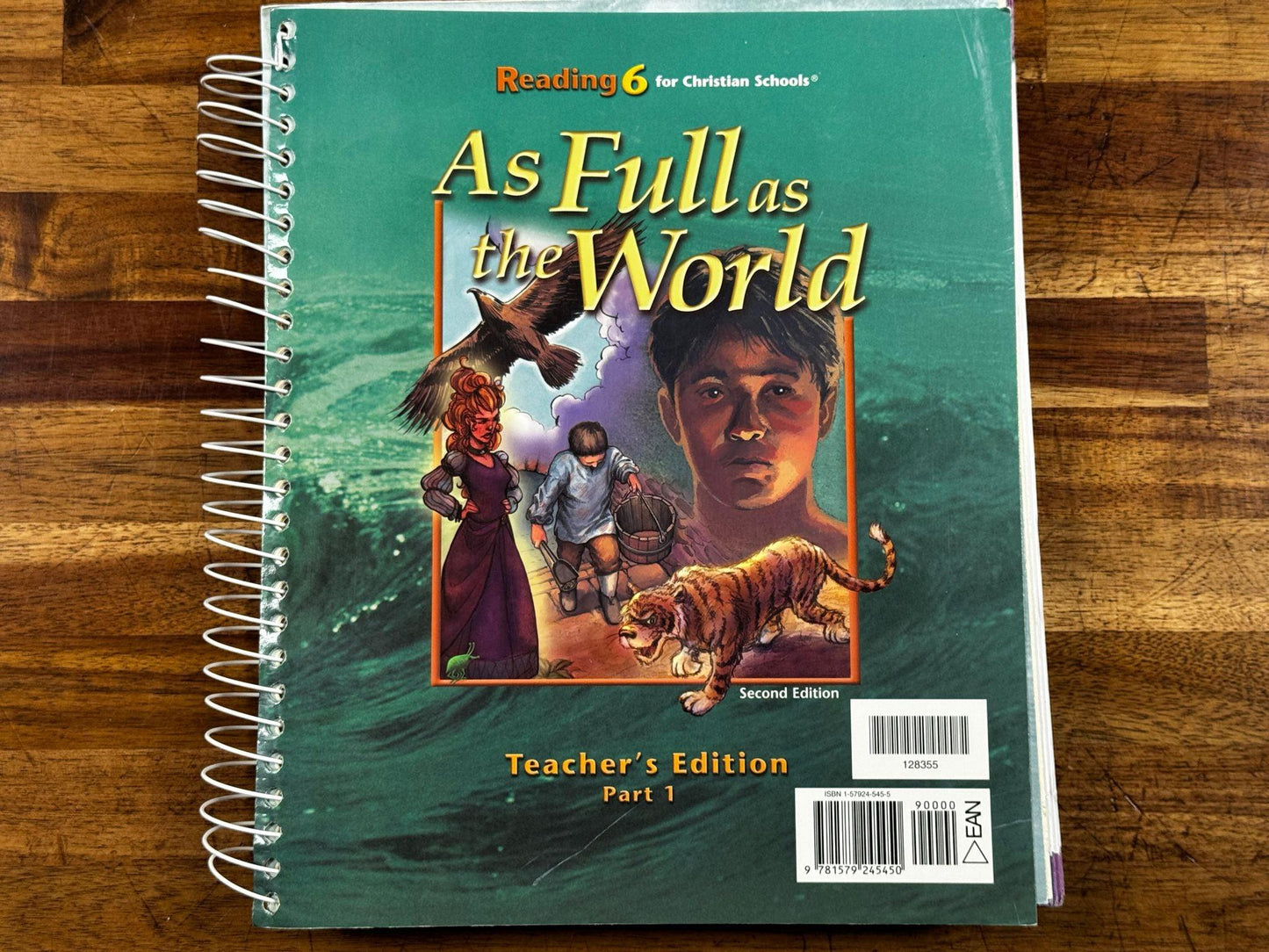 BJU Reading 6 As Full as the World SET