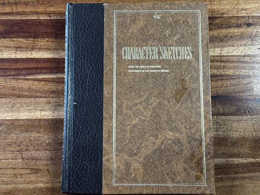 Character Sketches from the Pages of Scripture, Illustrated in the World of Nature, Vol. 1 (Condition - GOOD