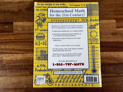 Teaching Textbooks Math 6 Answer Booklet