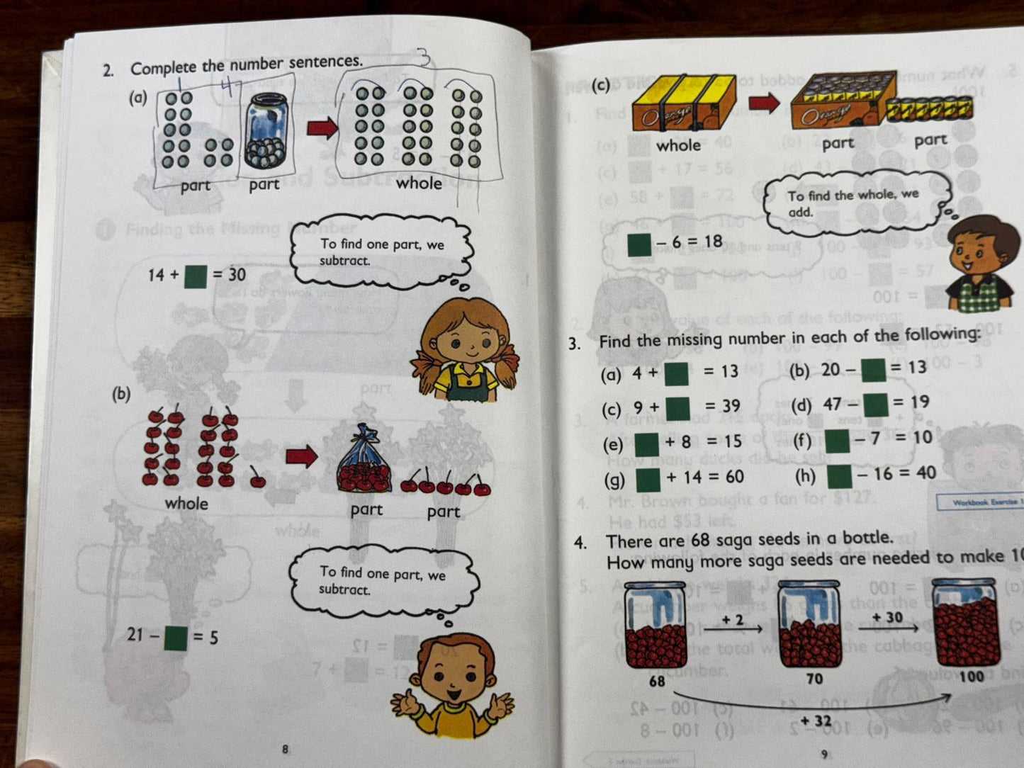 Singapore Math Primary Mathematics 2B US Edition - Condition GOOD