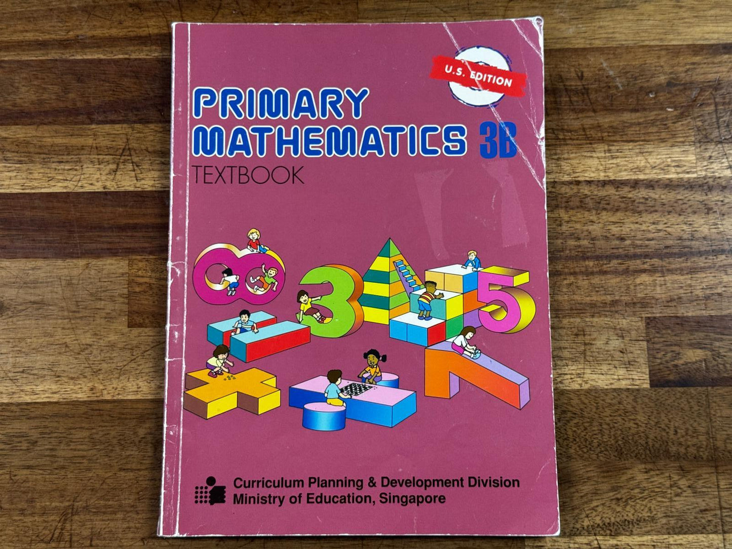 Singapore Math Primary Mathematics 3B US Edition - Condition GOOD