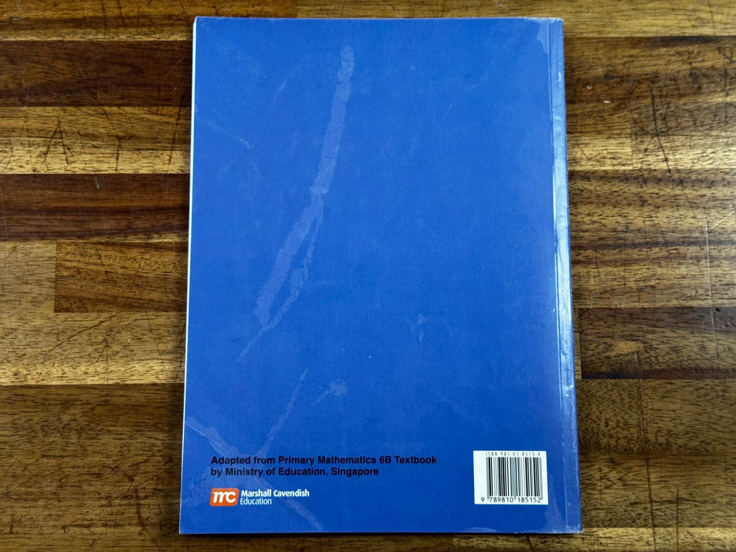 Singapore Math Primary Mathematics 6B US Edition - Condition GOOD