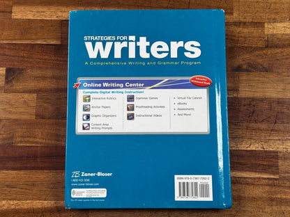 Zaner-Bloser Strategies for Writers 7 - Condition GOOD