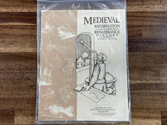 Beautiful Feet Medieval Reformation and Renaissance History Timeline - GOOD & CLEAN