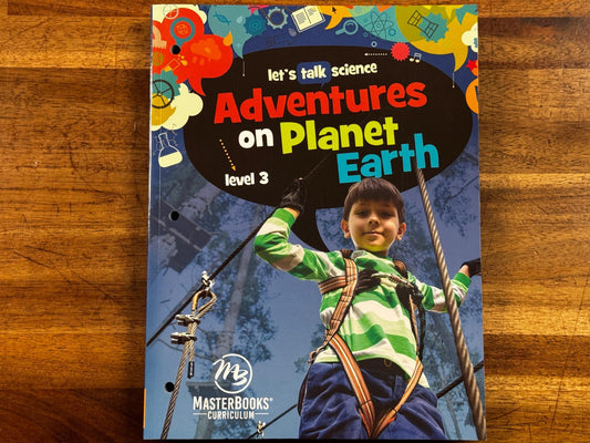 Master Books Adventures on Planet Earth Level 3 - Condition GOOD & CLEAN