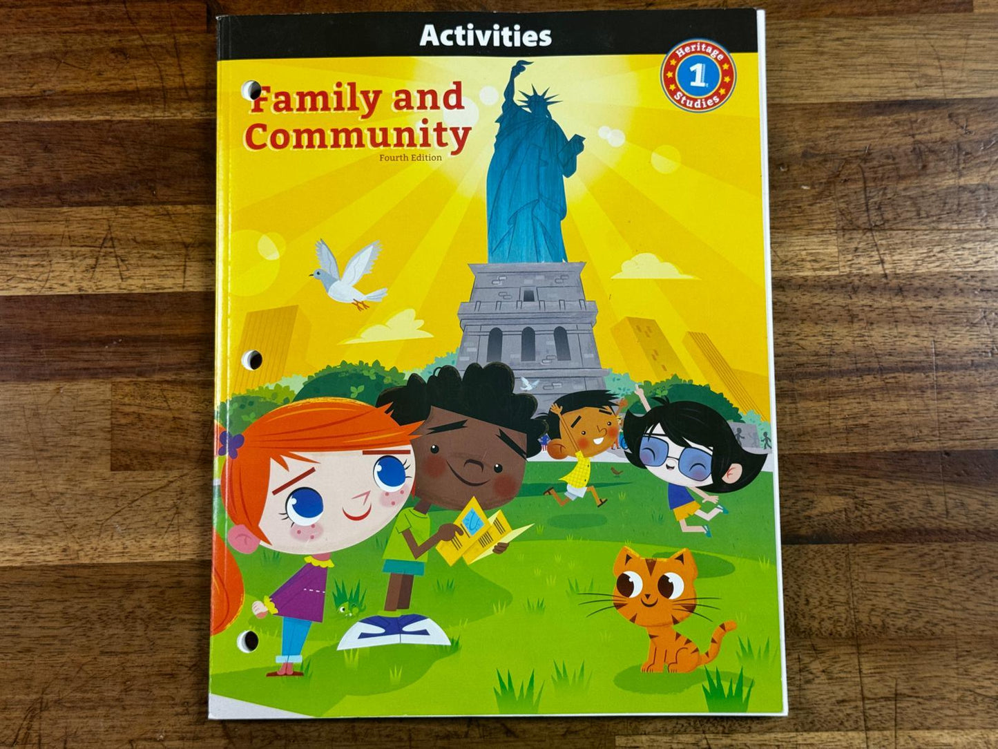 BJU Press Family and Community 1 4th Ed Txt, Activities, Tests, Tchr Ed, Activites Key- Condition GOOD