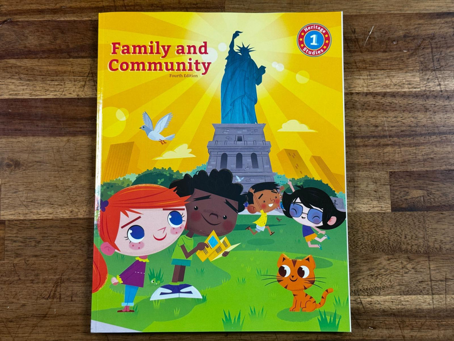 BJU Press Family and Community 1 4th Ed Txt, Activities, Tests, Tchr Ed, Activites Key- Condition GOOD