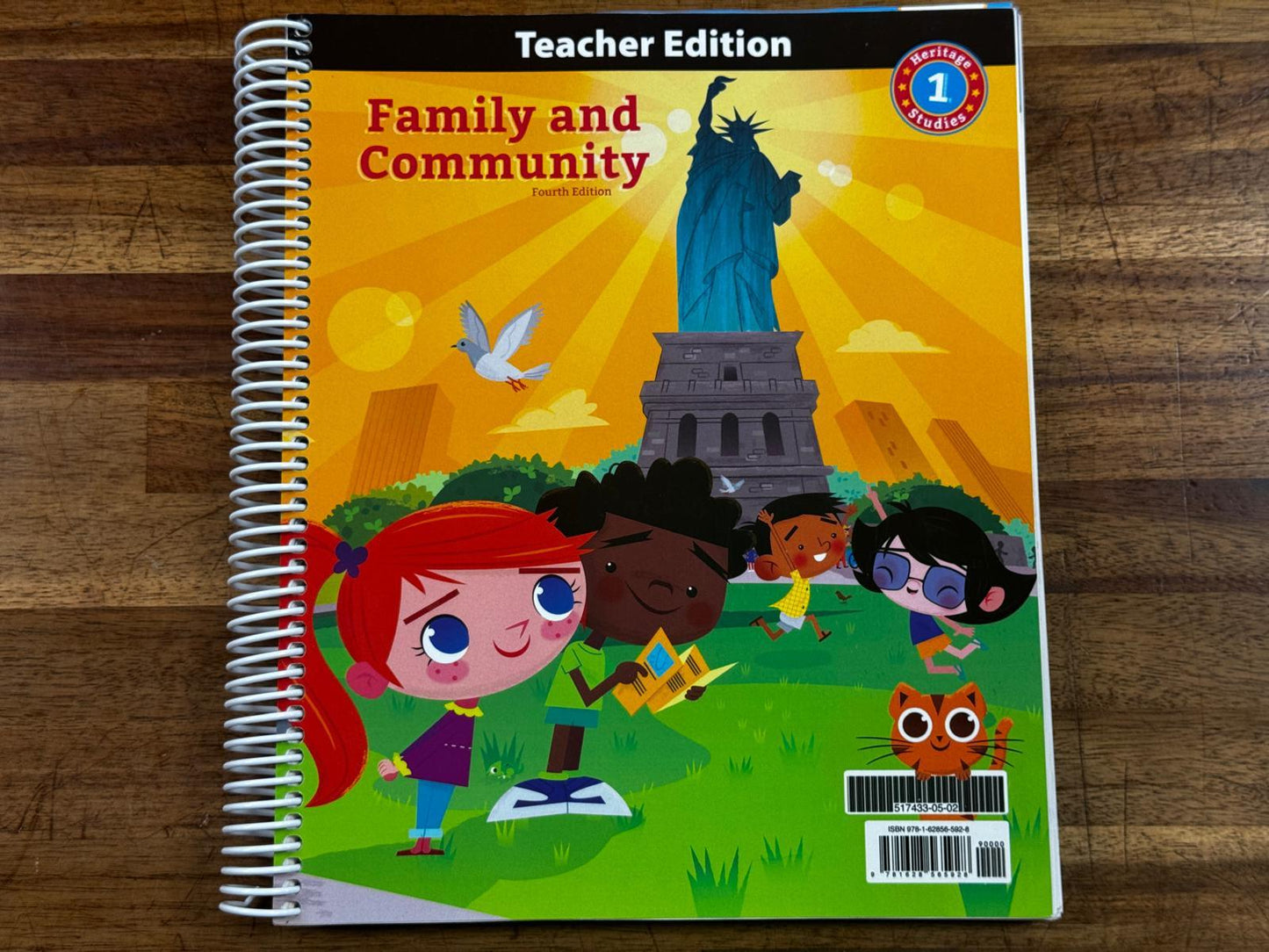 BJU Press Family and Community 1 4th Ed Txt, Activities, Tests, Tchr Ed, Activites Key- Condition GOOD