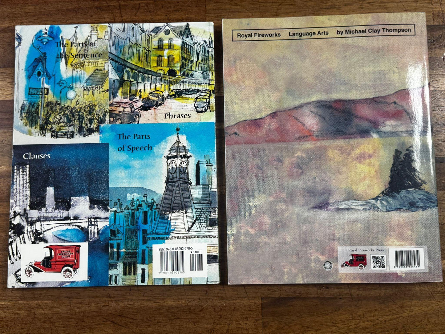Royal Fireworks Press Grammar Island Textbook & Teacher Manual - Condition GOOD & CLEAN