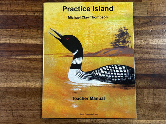 Royal Fireworks Press Practice Island Teacher Manual - Condition GOOD & CLEAN
