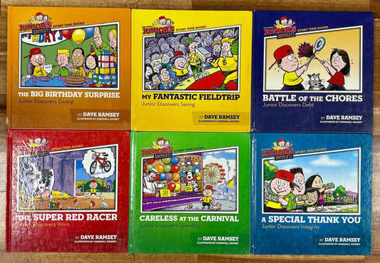 Lampo Press Junior's Adventures Storytime Book Set by Dave Ramsey
