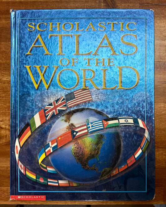 Scholastic Atlas of the World - CONDITION Good and Clean