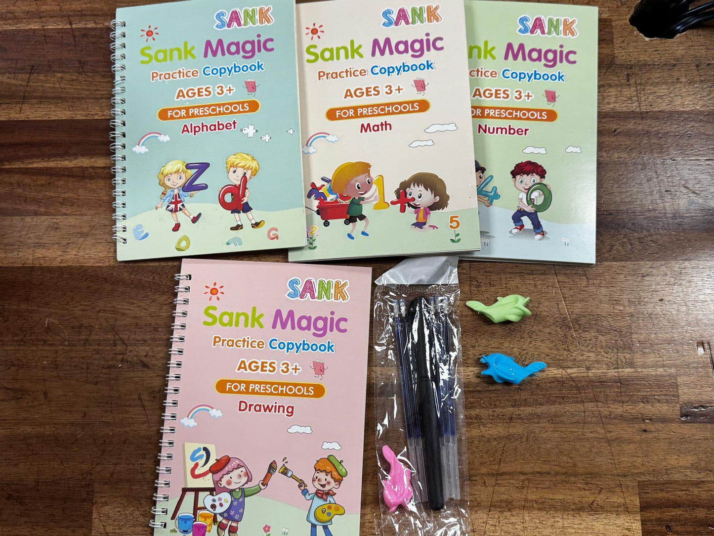 Sank Magic Practice Copybook Ages 3+ for Preschools - Condition GENTLY USED