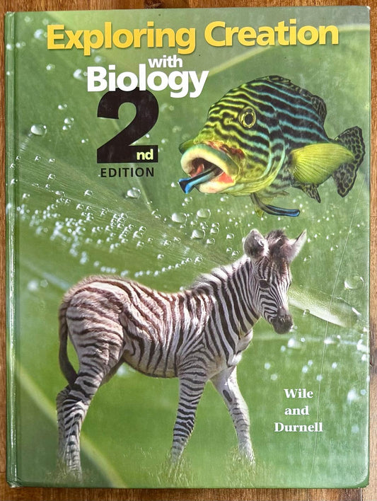 Apologia Exploring Creation with Biology Textbook - CONDITION Good and Clean