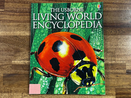 The Usborne Living World Encyclopedia - Condition GOOD & CLEAN