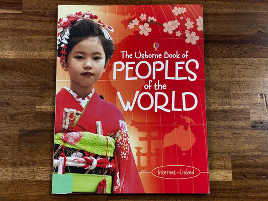 The Usborne Book of Peoples of the World - Condition GOOD & CLEAN