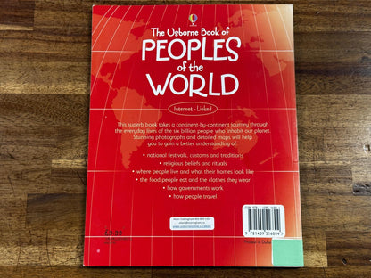 The Usborne Book of Peoples of the World - Condition GOOD & CLEAN