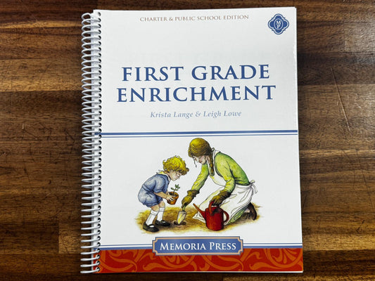 Memoria Press First Grade Enrichment Supplement - Condition GOOD & CLEAN