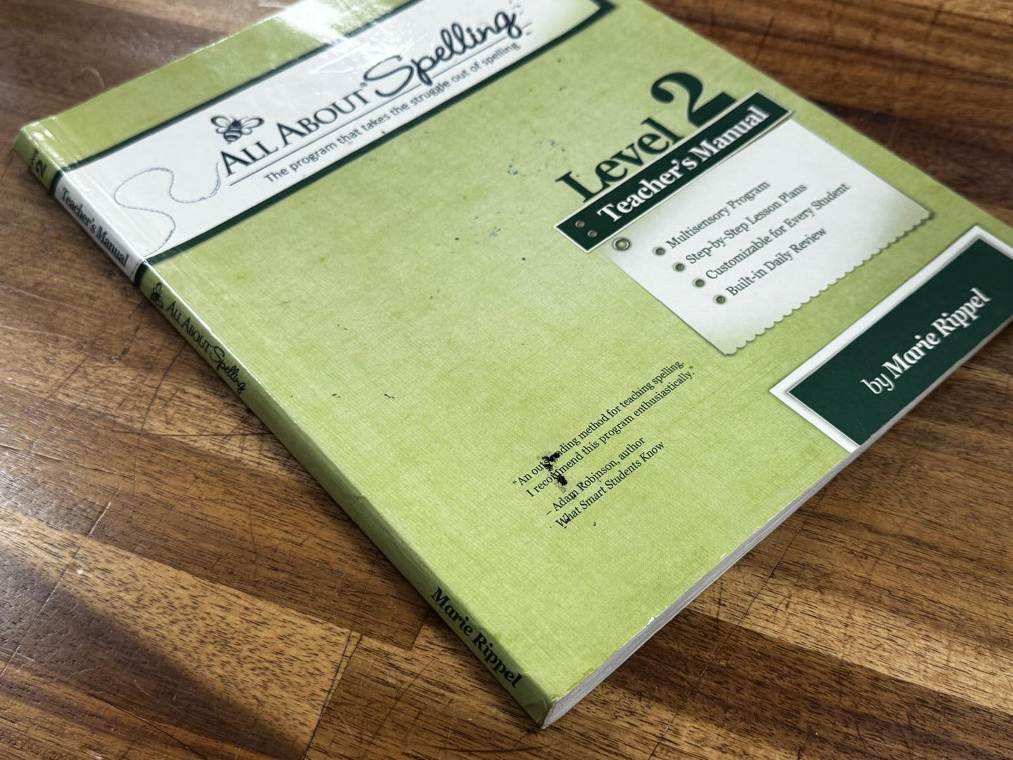 All About Spelling Level 2 Teacher's Manual (Condition - ACCEPTABLE)