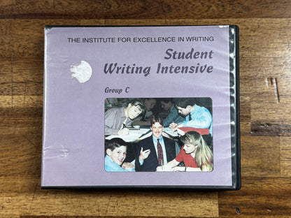 IEW Student Writing Intensive Group C DVD - Condition COMPLETE