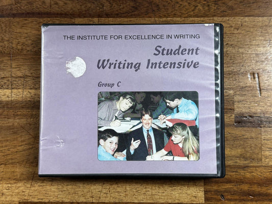 IEW Student Writing Intensive Group C DVD - Condition COMPLETE