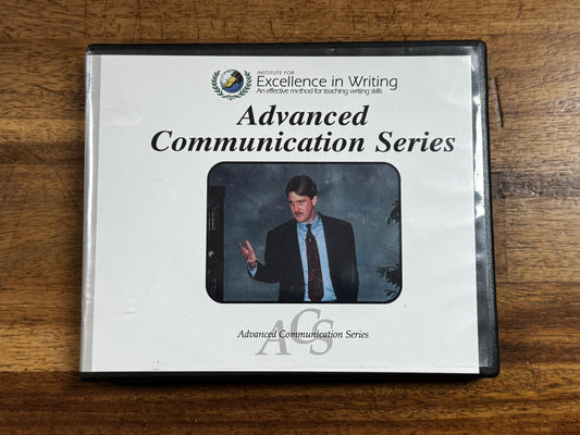 IEW Advanced Communication Series DVD & CD-ROM SET (2008) – Condition: GOOD & COMPLETE