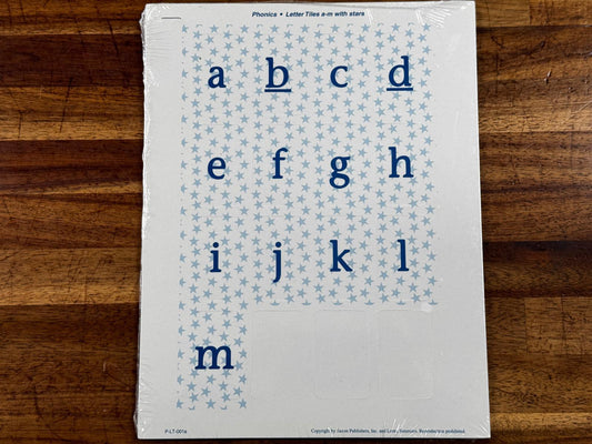 Saxon Letter Tiles Phonics (NEW)
