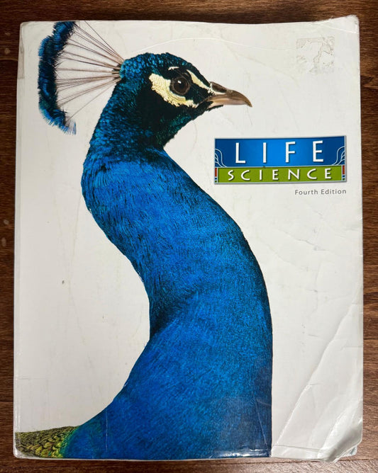 BJU Life Science 4th Edition Textbook – Condition: Acceptable; Name written on first page; wear