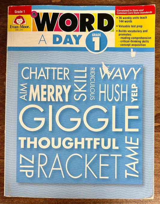 Evan-Moor A Word a Day Grade 1