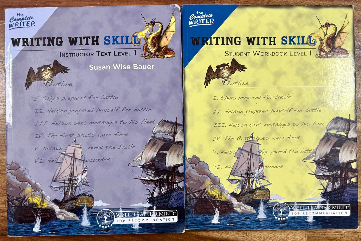Well-Trained Mind Writing With Skill Level 1 Instructor Text & Student Workbook SET