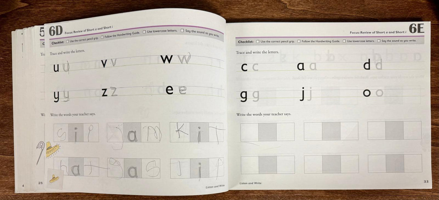 Spelling You See Level A: Listen and Write Instructor's Handbook & Student Workbook