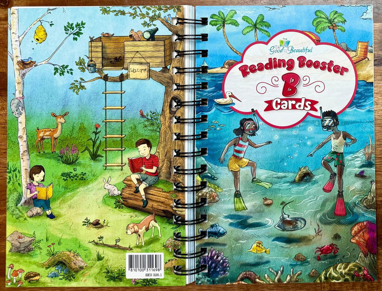 The Good and Beautiful Reading Booster B Cards