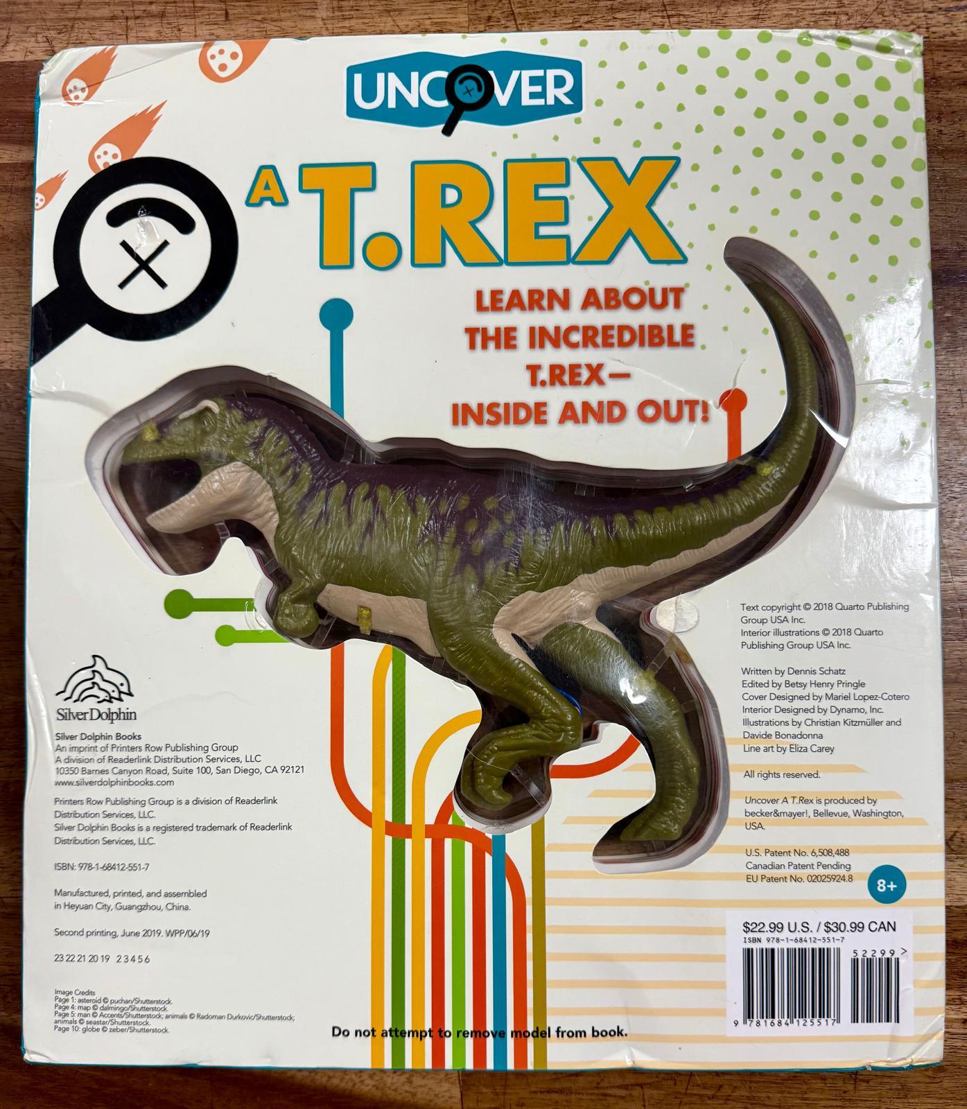 Uncover a T-Rex: An Uncover It Book